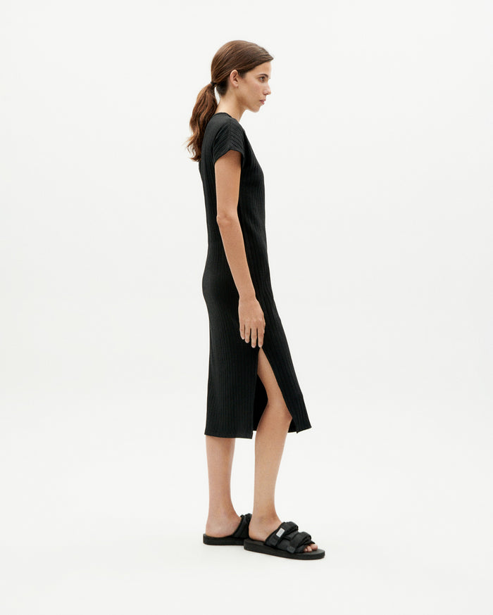 thinking mu Vestido negro trash Cherry Grandes ahorros