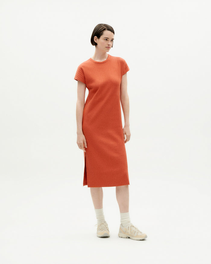 thinking mu Vestido naranja trash Cherry Devoluciones gratuitas