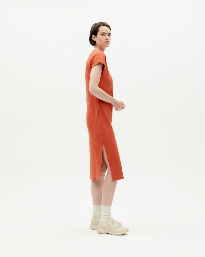 thinking mu Vestido naranja trash Cherry Devoluciones gratuitas