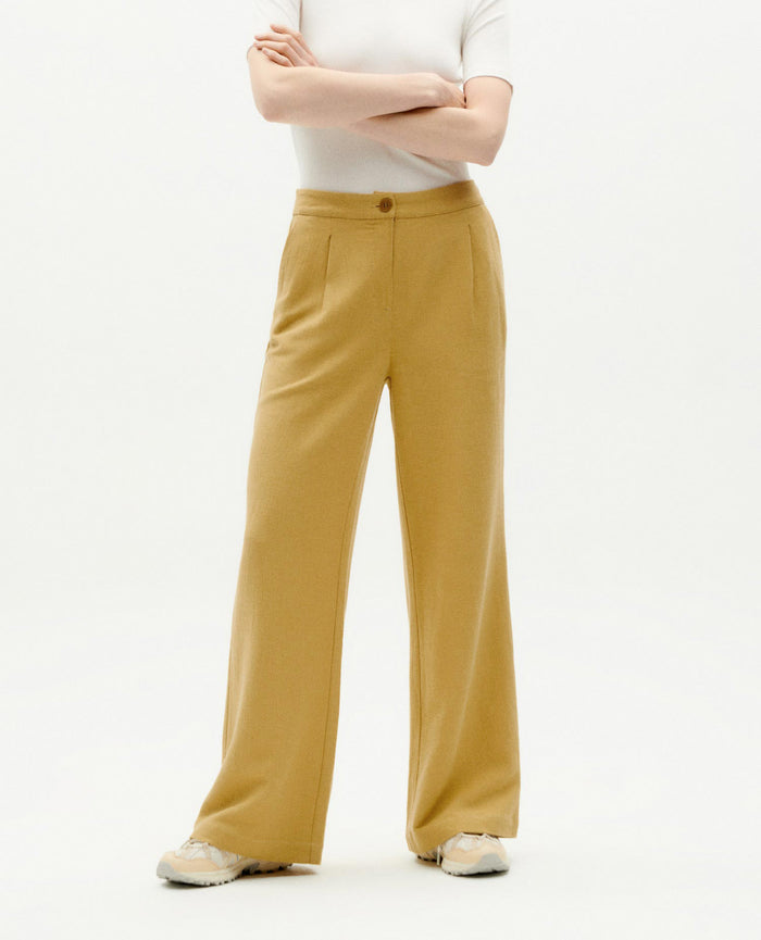 thinking mu Pantalón amarillo Manolita Outlet online
