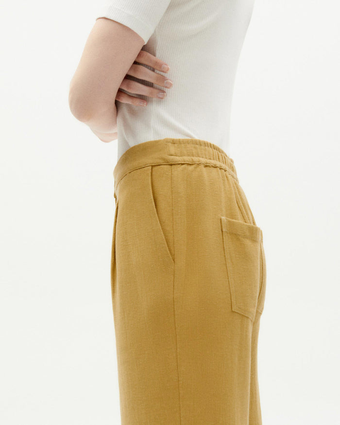thinking mu Pantalón amarillo Manolita Outlet online