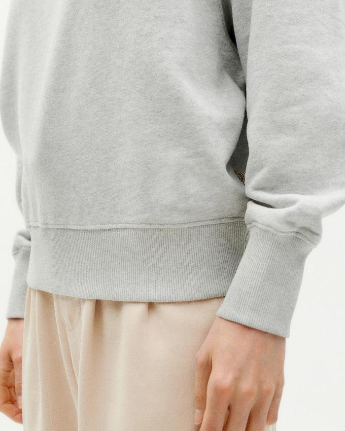 thinking mu Sudadera gris Here comes the sun Descuento