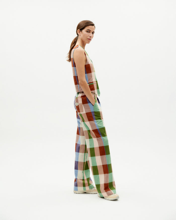 thinking mu Chaleco multicolor Edith Oferta especial