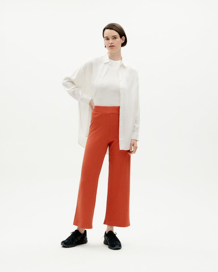 thinking mu Pantalón naranja trash Dalia Oferta especial de fábrica