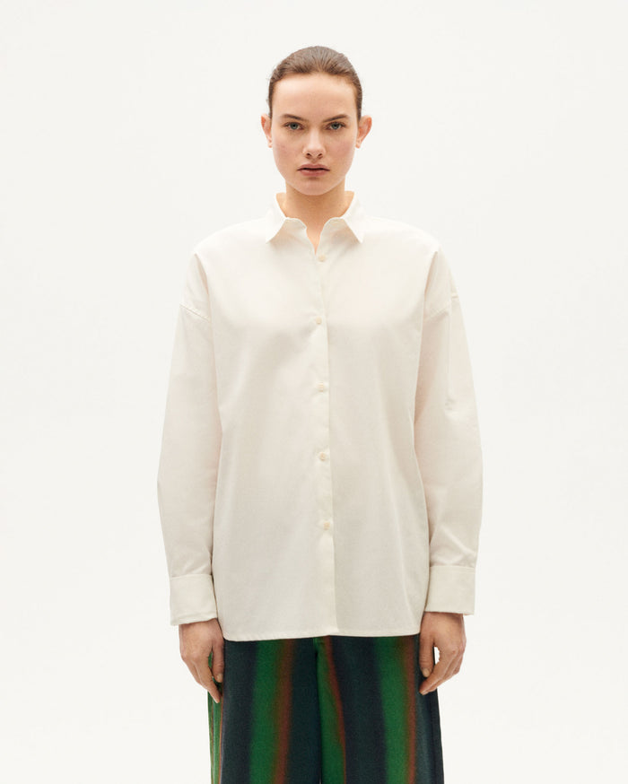 thinking mu Blusa blanca Juana En oferta