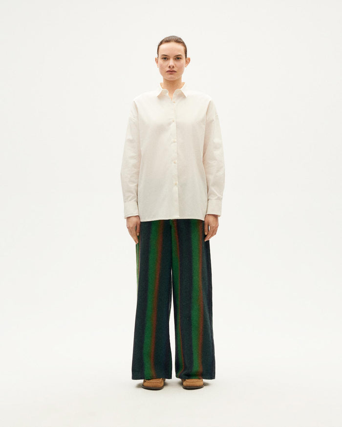 thinking mu Blusa blanca Juana En oferta