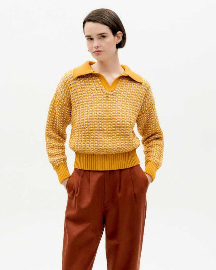 thinking mu Jersey amarillo punto Paquita Oferta exclusiva