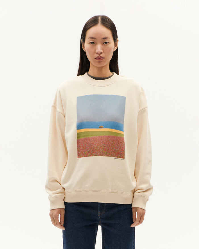 thinking mu Sudadera blanca mama Jimena Ofertas de temporada