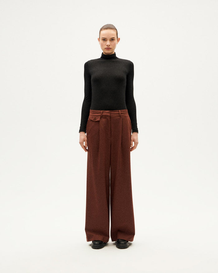 thinking mu Top negro cachemir Noe Outlet