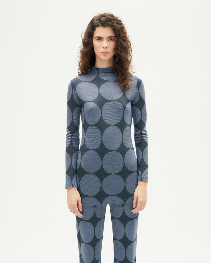 thinking mu Top azul japan Vela Ofertas