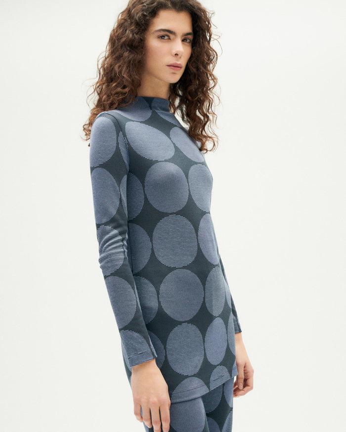 thinking mu Top azul japan Vela Ofertas