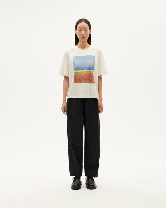 thinking mu Camiseta blanca mama Lucia Rebajas baratas