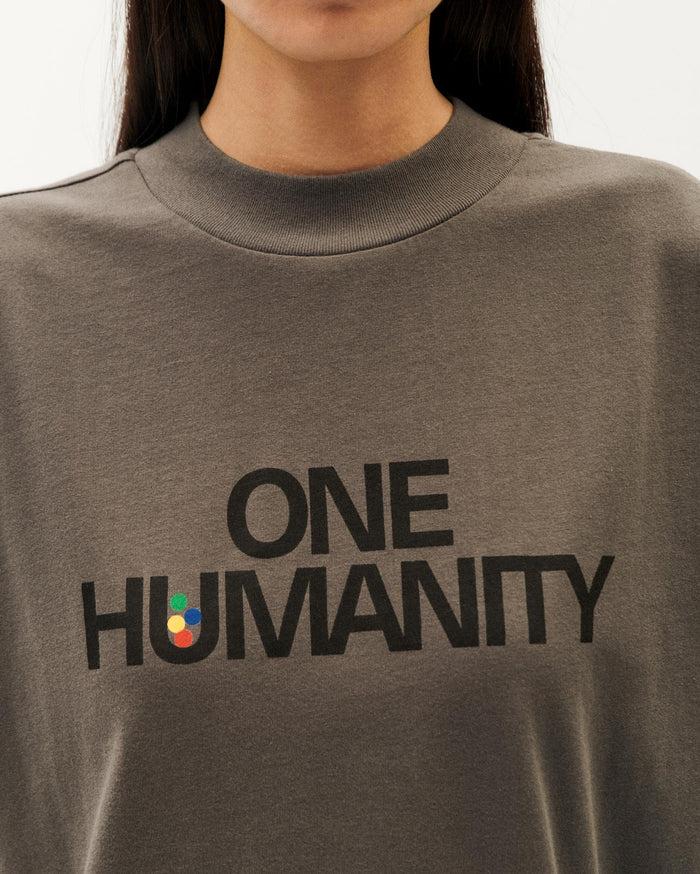 thinking mu Camiseta gris One humanity Volta Rebajas de fábrica