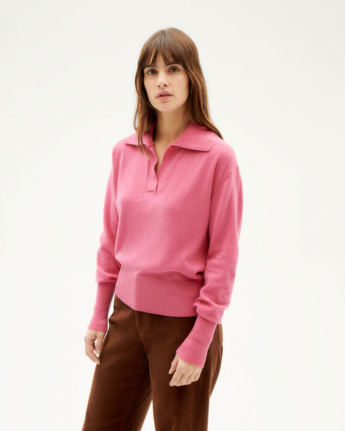thinking mu Jersey rosa lana Sheena Oferta especial