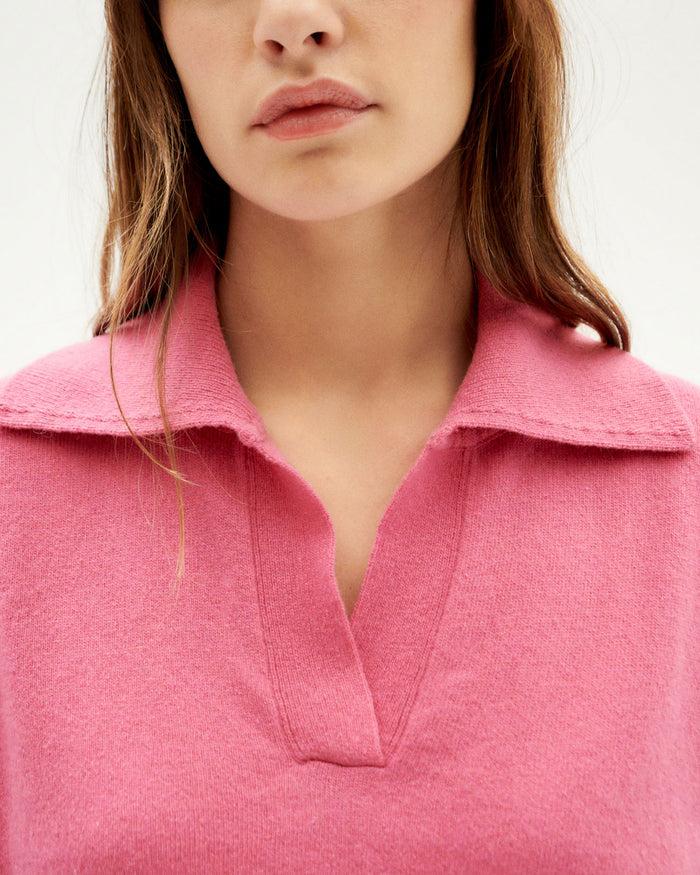 thinking mu Jersey rosa lana Sheena Oferta especial