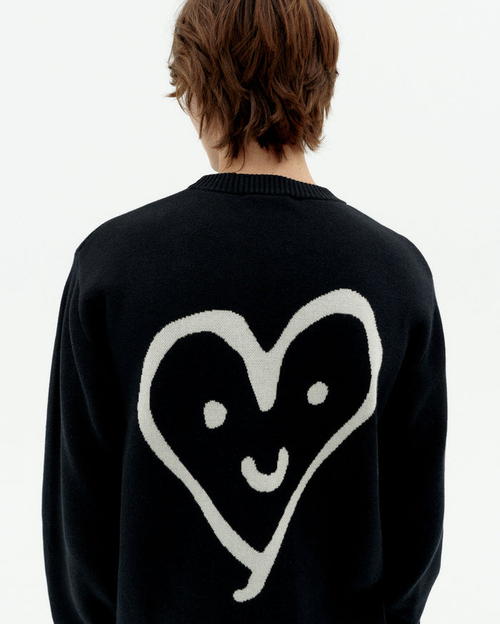 thinking mu Jersey negro punto cutr3 heart Khem