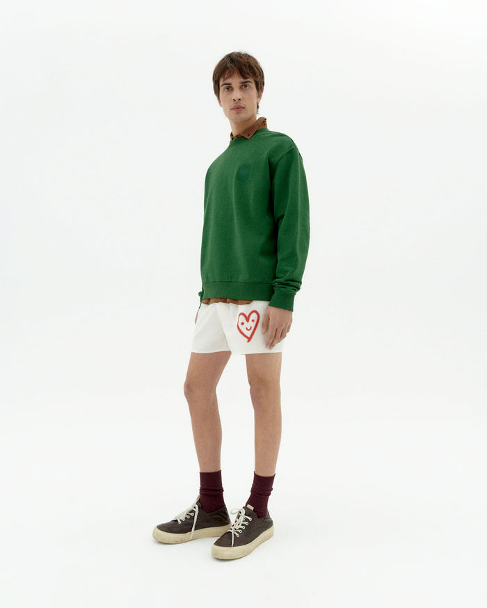 thinking mu Sudadera verde sol type Leon Oferta especial de fábrica