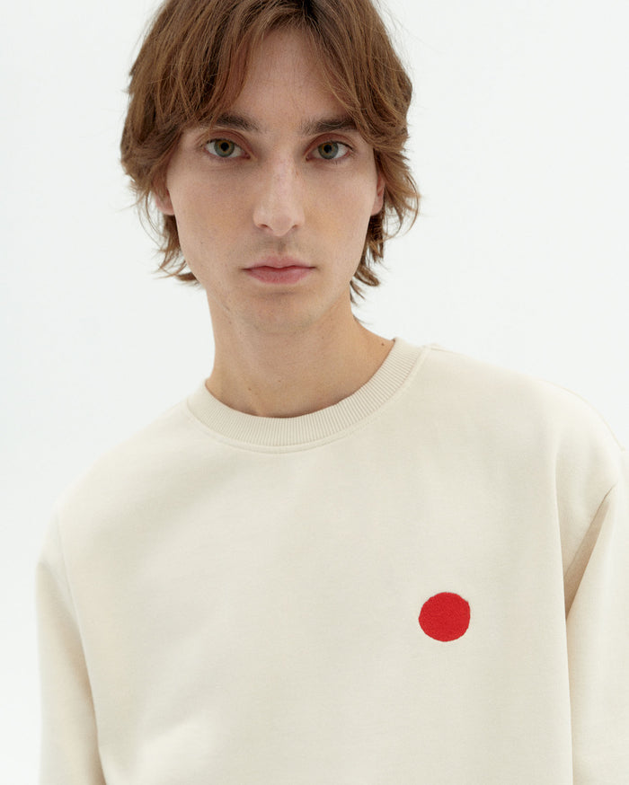 thinking mu Sudadera blanca sunset Leon Promoción trimestral