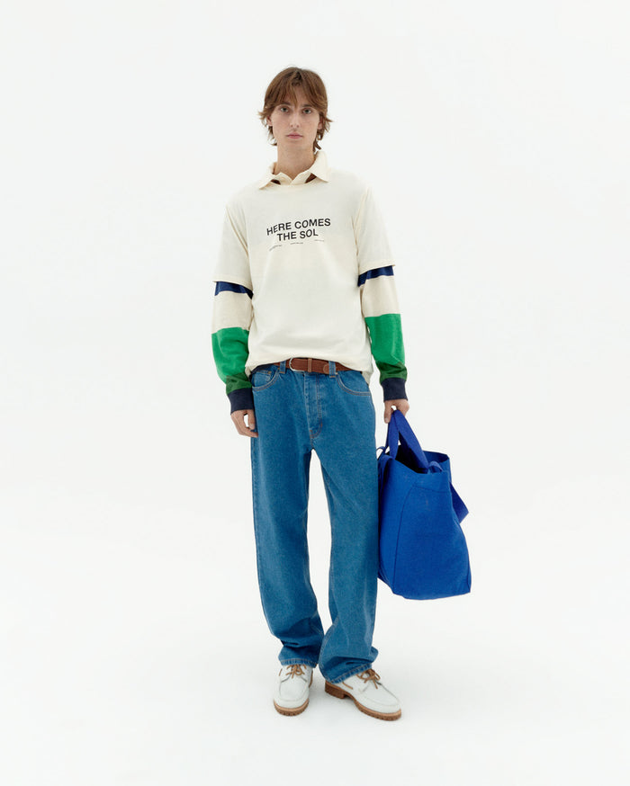 thinking mu Camiseta blanca classic sol Zach Superdescuento
