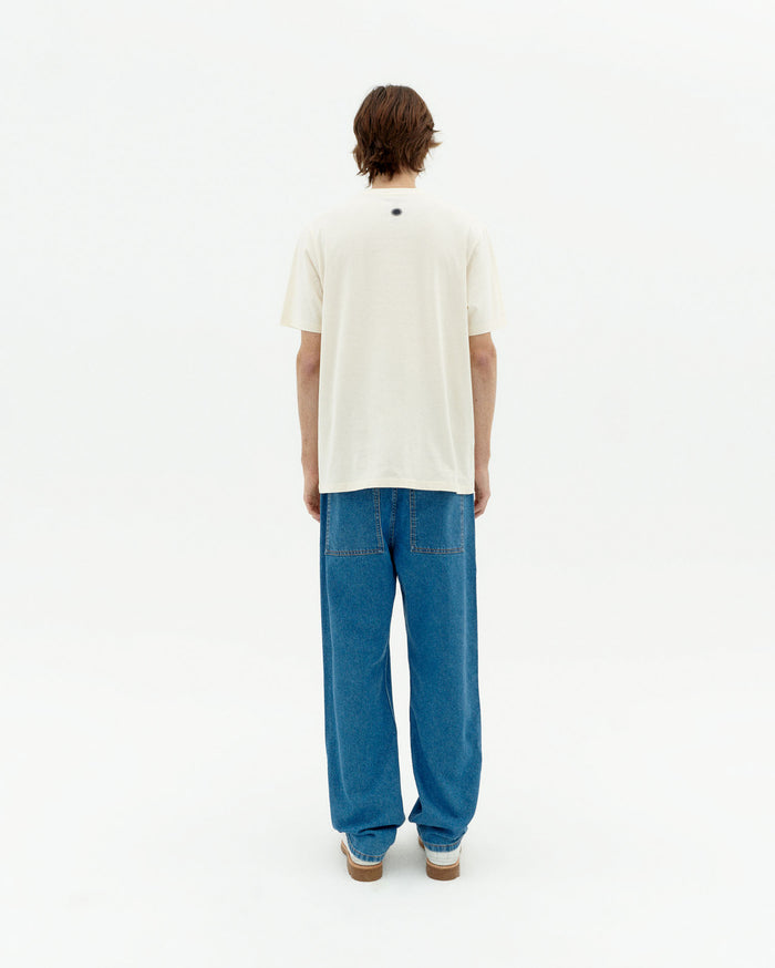 thinking mu Camiseta blanca classic sol Zach Superdescuento