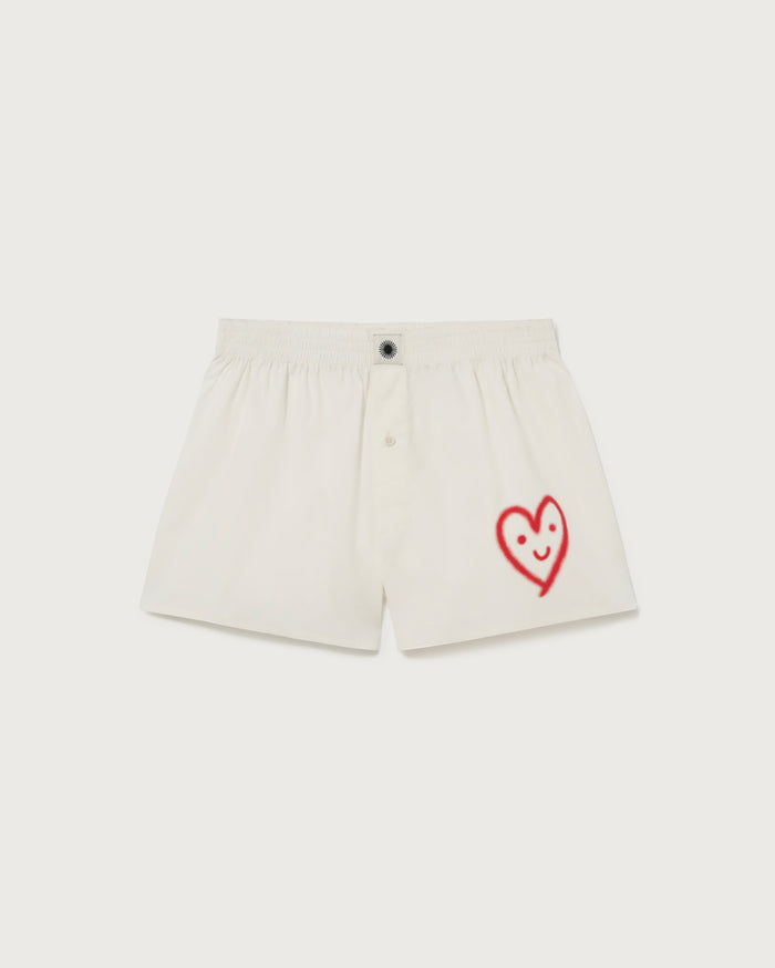 thinking mu Boxer blanco Cutr3 Heart