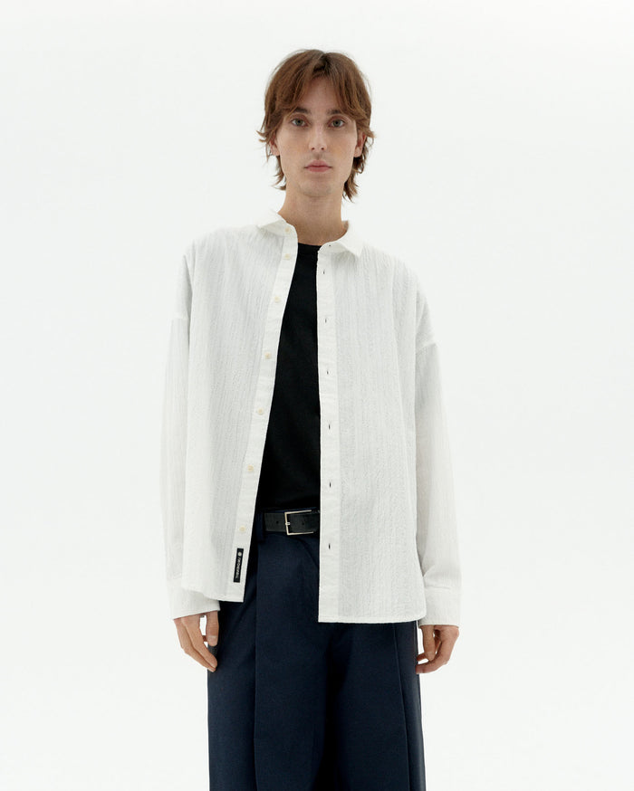 thinking mu Camisa blanca popcorn Haru