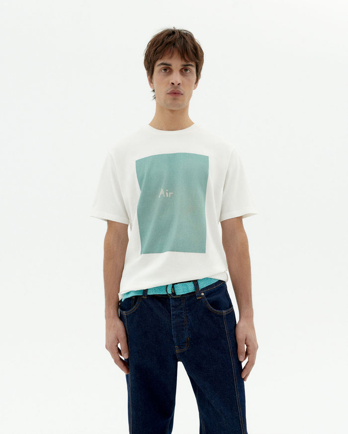 thinking mu Camiseta blanca air Zach