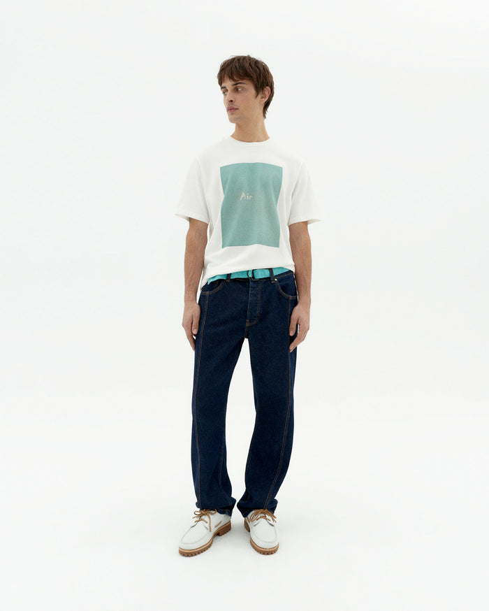 thinking mu Camiseta blanca air Zach Descuentos del mes