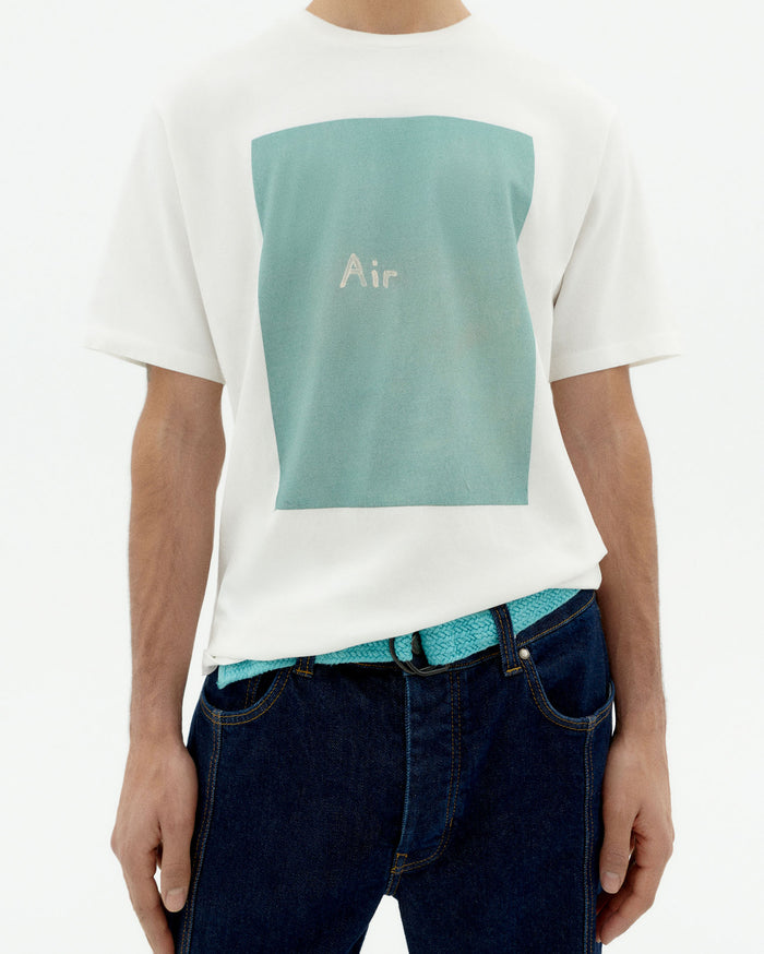 thinking mu Camiseta blanca air Zach Descuentos del mes