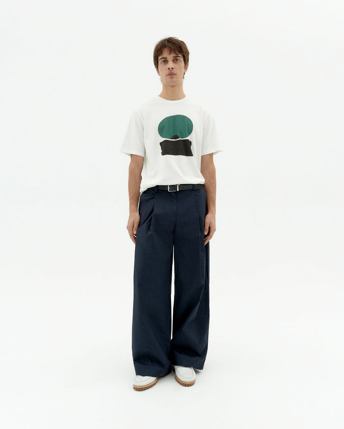 thinking mu Camiseta blanca trees Zach Oferta exclusiva