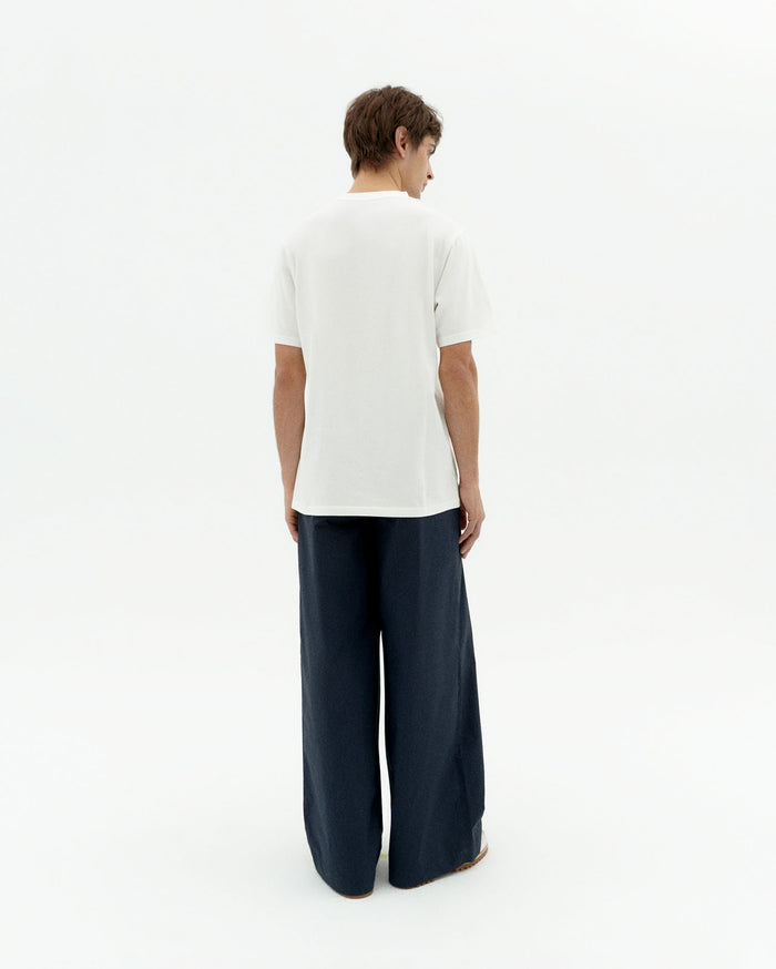 thinking mu Camiseta blanca trees Zach Oferta exclusiva