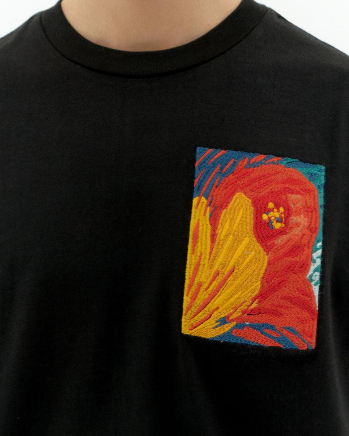 thinking mu Camiseta negra abstract Zach Rebajas de fin de temporada