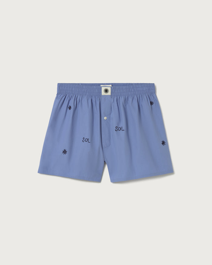 thinking mu Boxer azul solsol