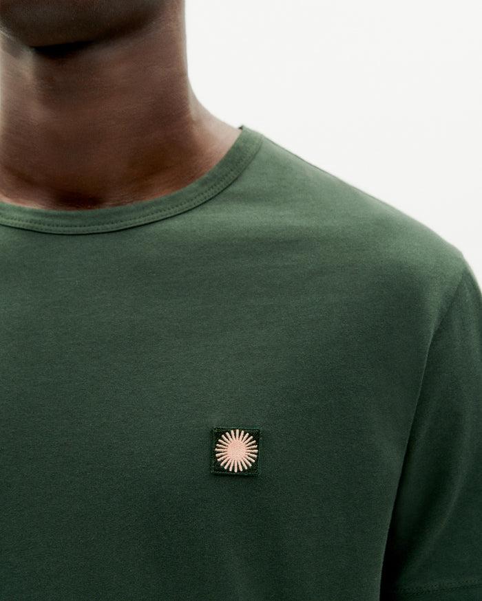 thinking mu Camiseta verde Sol espalda coral En oferta