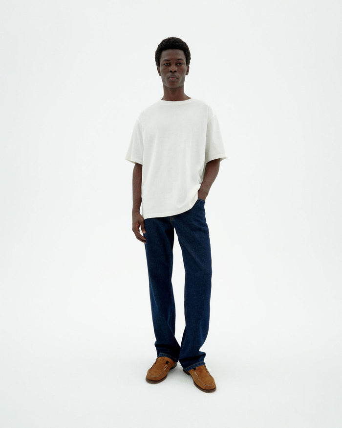 thinking mu Pantalón dark clean denim David Ventas relámpago