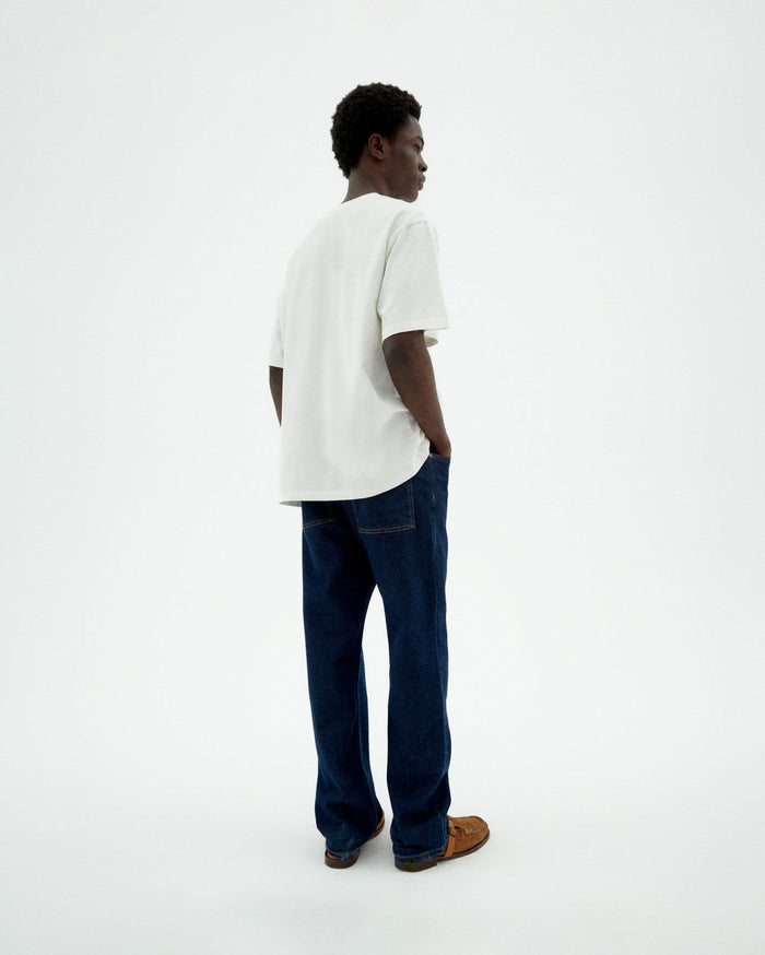 thinking mu Pantalón dark clean denim David Ventas relámpago