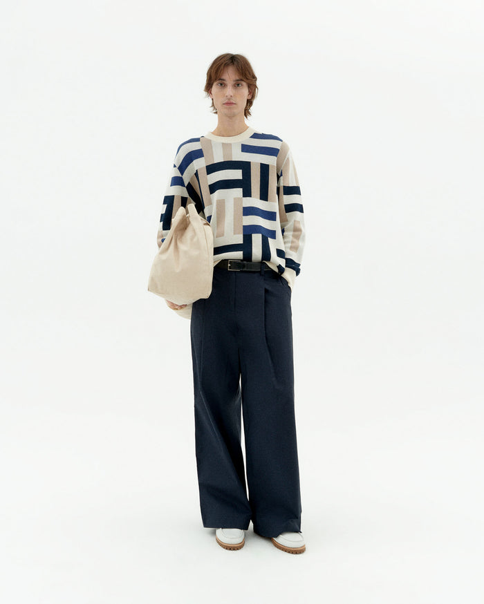 thinking mu Jersey multicolor punto field Khem Rebajas top