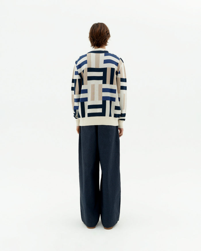 thinking mu Jersey multicolor punto field Khem Rebajas top