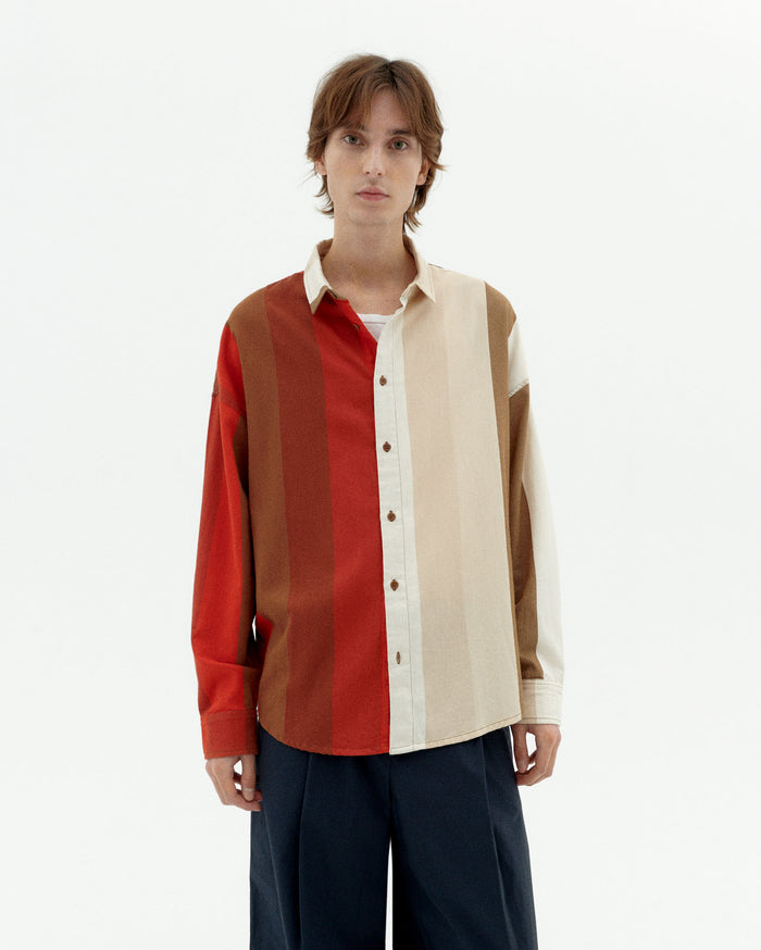 thinking mu Camisa sandfire multicolor Haru