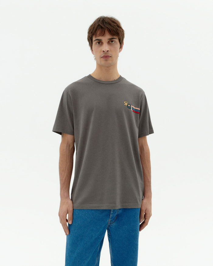 thinking mu Camiseta gris sol colors Zach