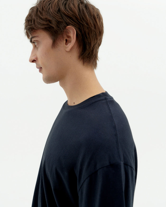 thinking mu Camiseta navy Aaron Oferta especial de fábrica
