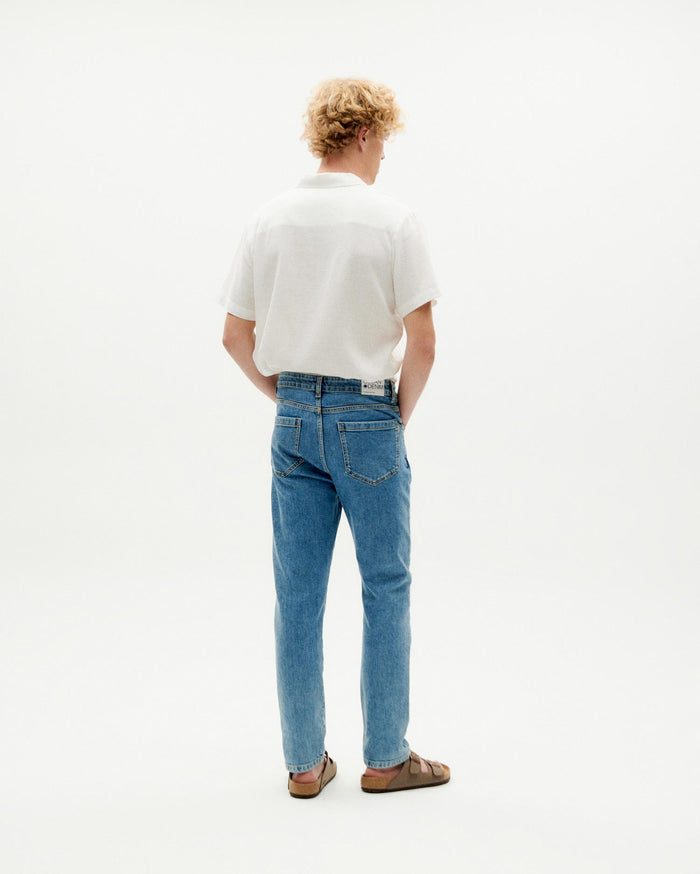 thinking mu Pantalón 5 Pockets light clean denim Ahorra y exporta
