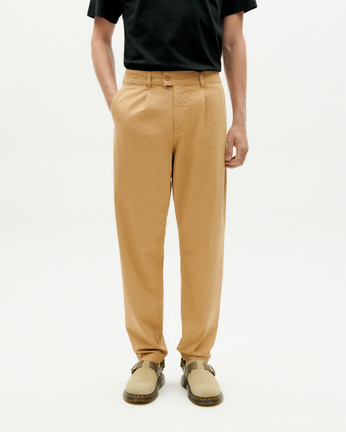 thinking mu Pantalón camel Wotan