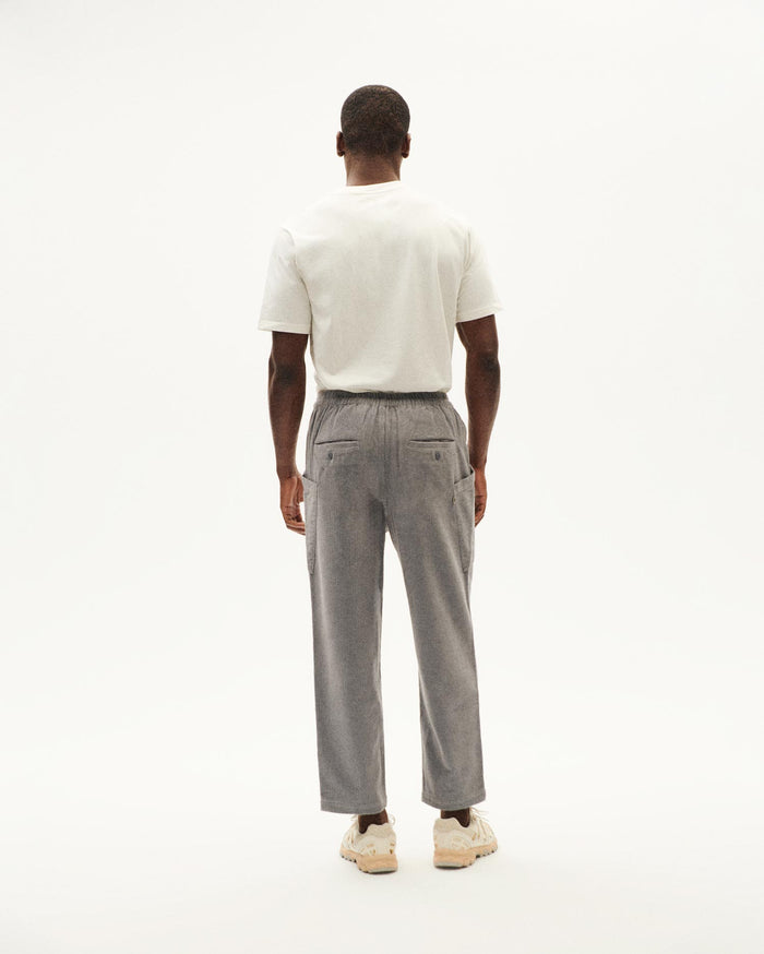 thinking mu Pantalón gris pana Max Devoluciones gratuitas