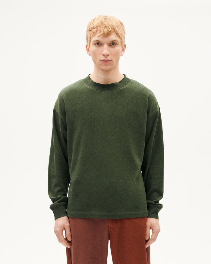 thinking mu Camiseta gruesa verde hemp Doug