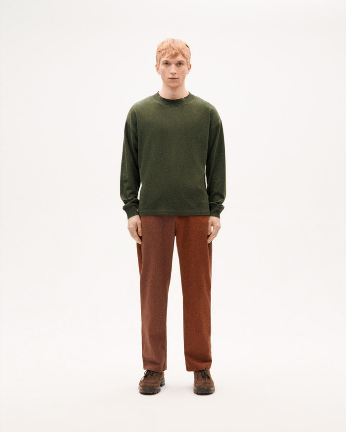 thinking mu Camiseta gruesa verde hemp Doug Rebajas