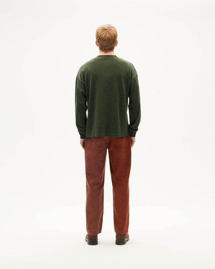 thinking mu Camiseta gruesa verde hemp Doug Rebajas