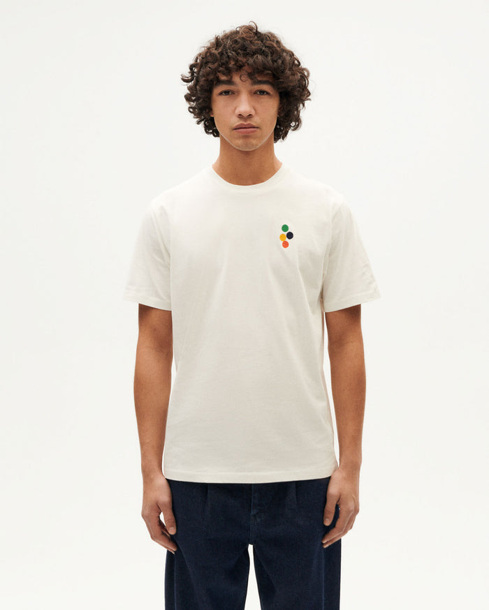 thinking mu Camiseta blanca Bubbles