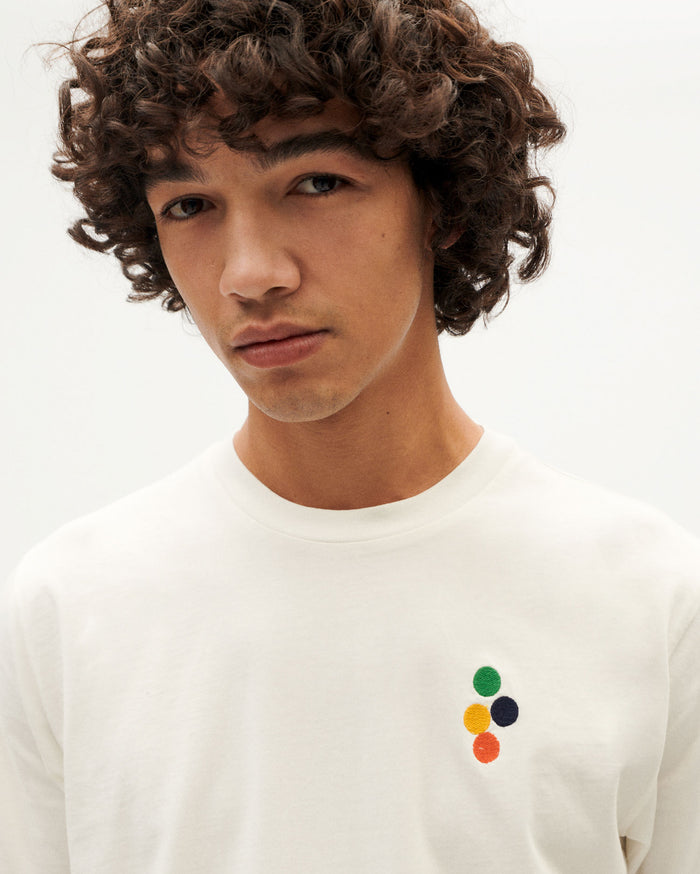 thinking mu Camiseta blanca Bubbles Tienda