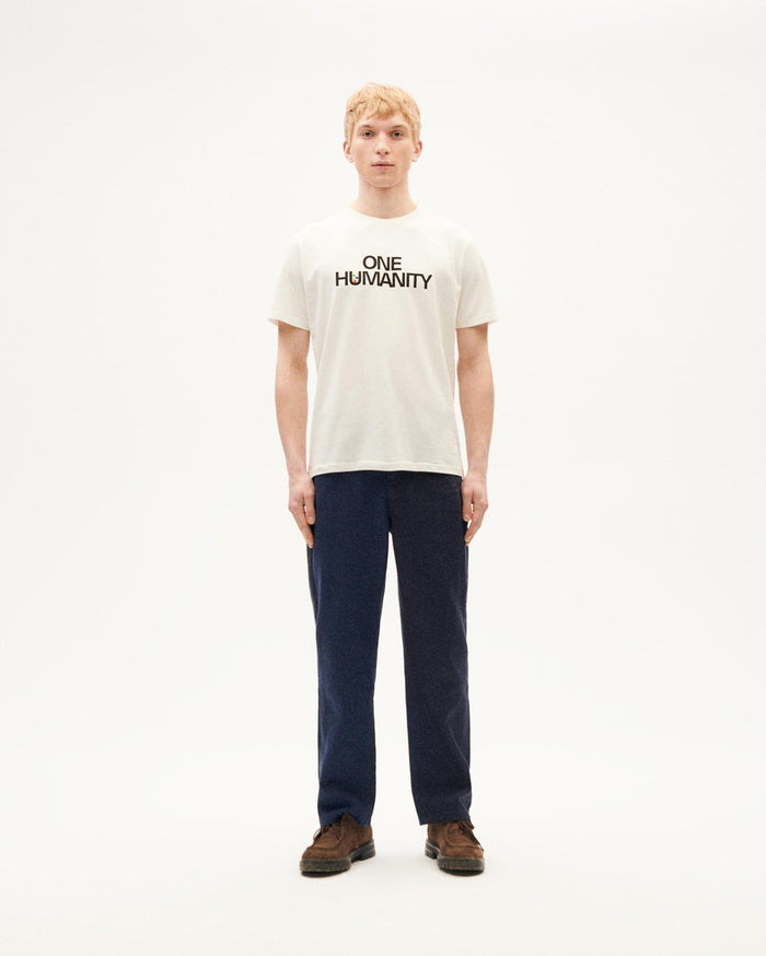 thinking mu Camiseta blanca One humanity Liquidación